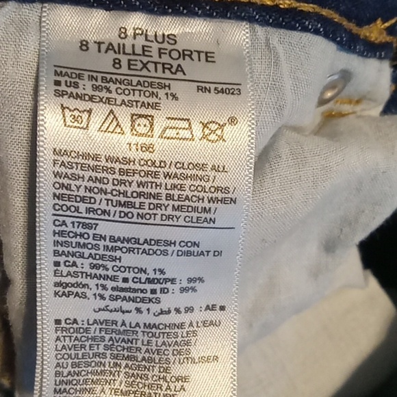 Old Navy Kids Boot Cut Blue Jeans - Picture 5 of 5